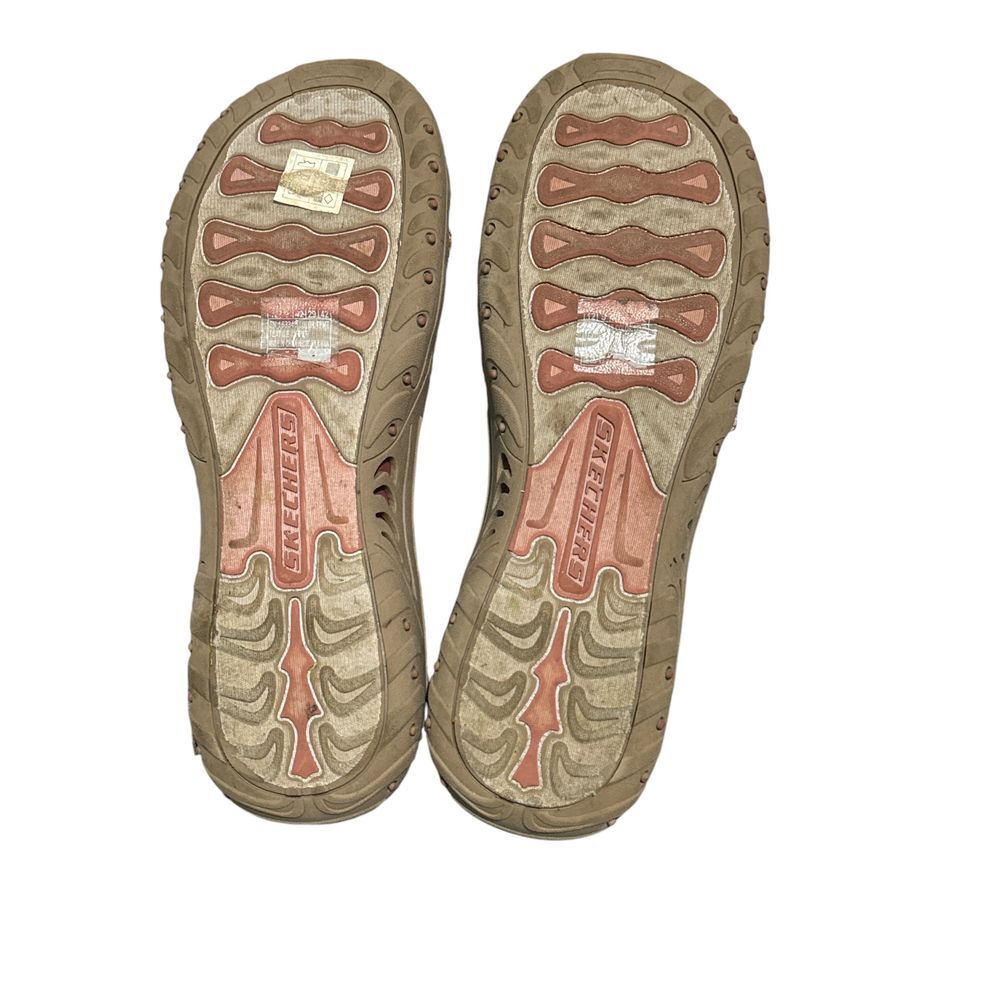 Skechers Women Reggae Bold Ambition Multicolor Plaid Strappy Comfort Sandal Sz12 - Picture 4 of 6